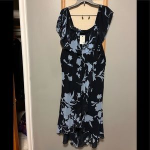 Plus size, Lane Bryant convertible maxi dress
